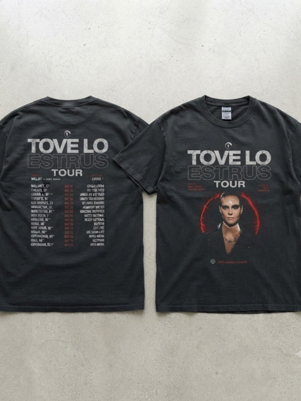 Tove Lo Estrus Tour 2026 Black T-Shirt S-4XL